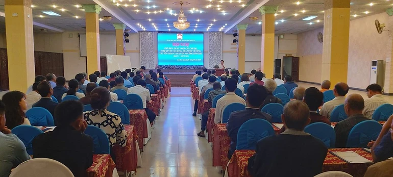 Quang cảnh hội nghị - Ảnh: Đăng Bình